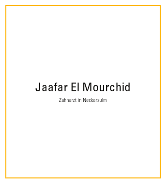 Jaafar El Mourchid